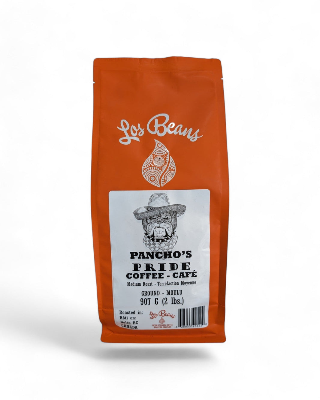 image Los Beans Pancho's Pride Medium Roast 907g Ground.