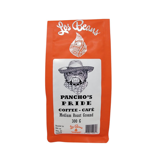 Los Beans Pancho's Pride Medium Roast 300g Ground.
