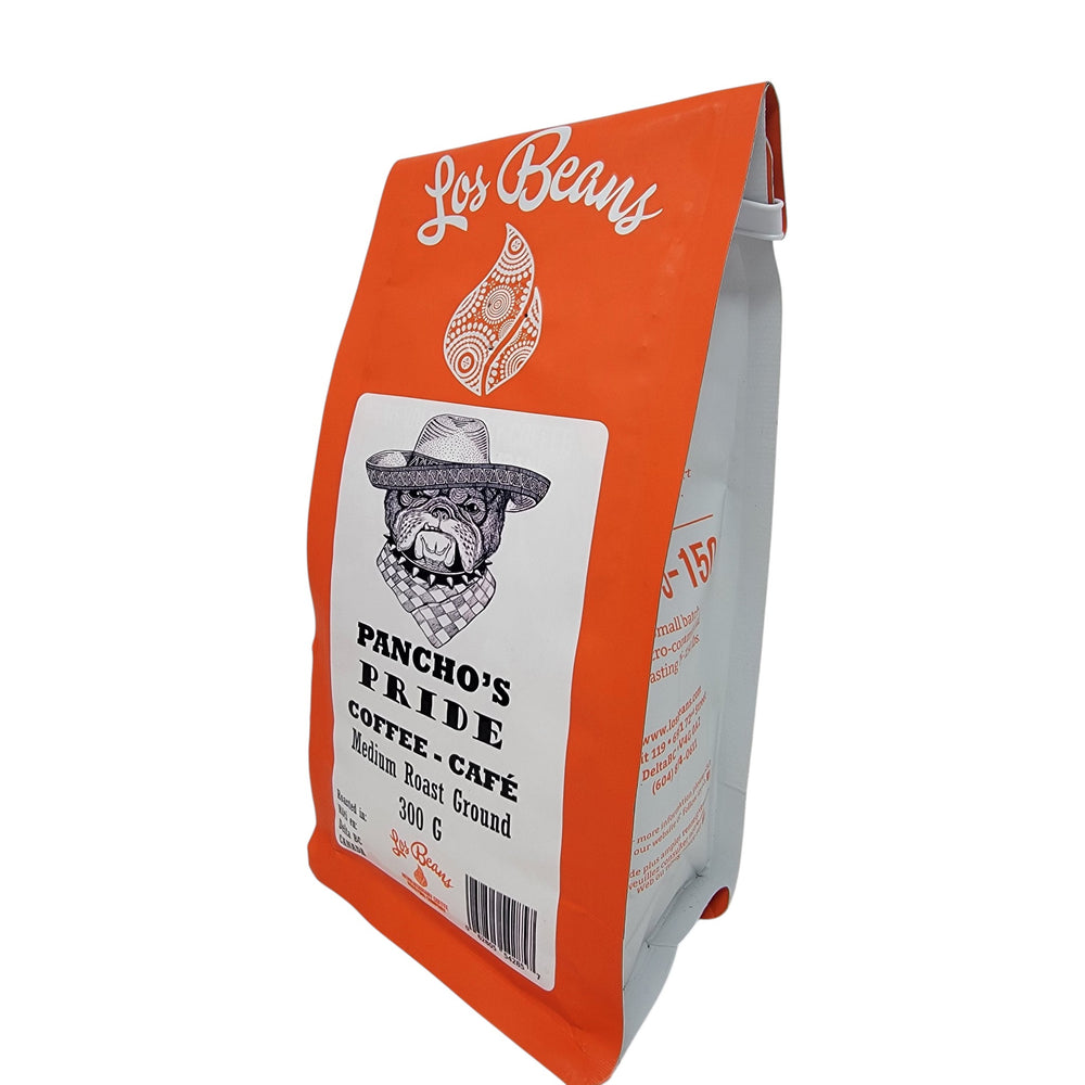 Los Beans Pancho's Pride Medium Roast 300g Ground.