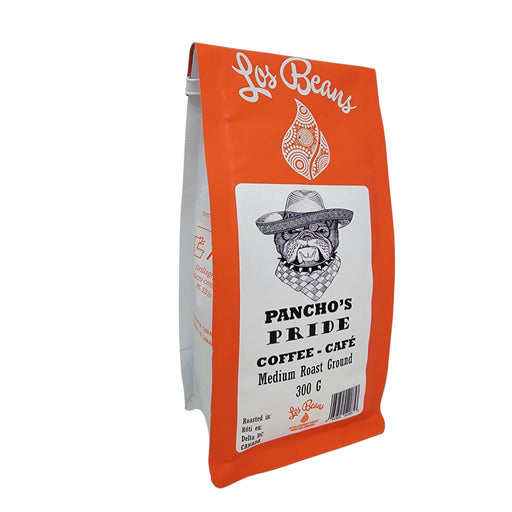 Los Beans Pancho's Pride Medium Roast 300g Ground.
