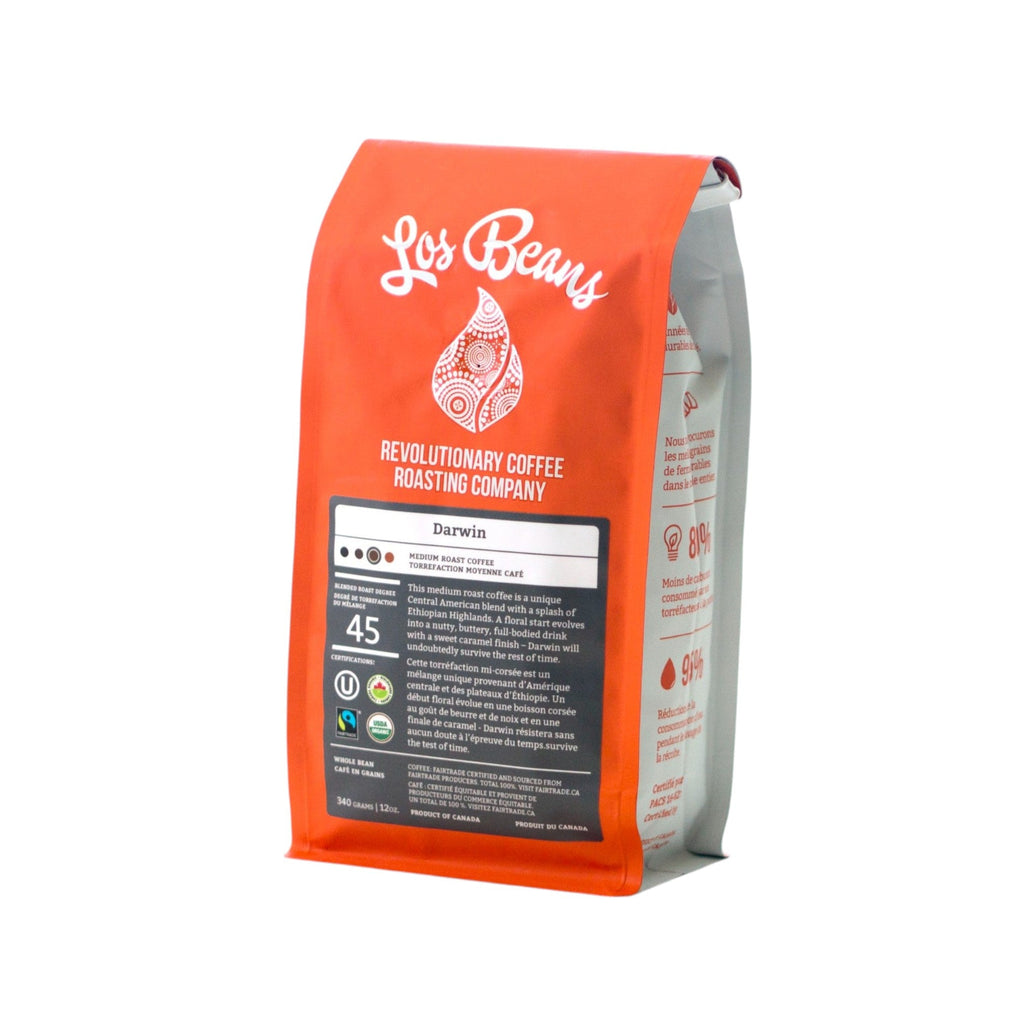Los Beans Organic - Darwin 340g - Whole Bean - Medium Roast