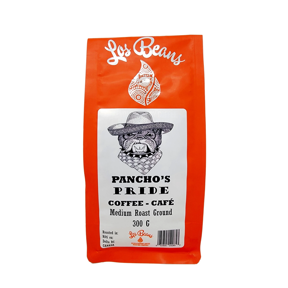 Los Beans Pancho's Pride Medium Roast 300g Ground.