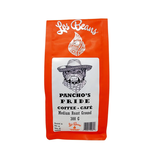 Los Beans Pancho's Pride Medium Roast 300g Ground.