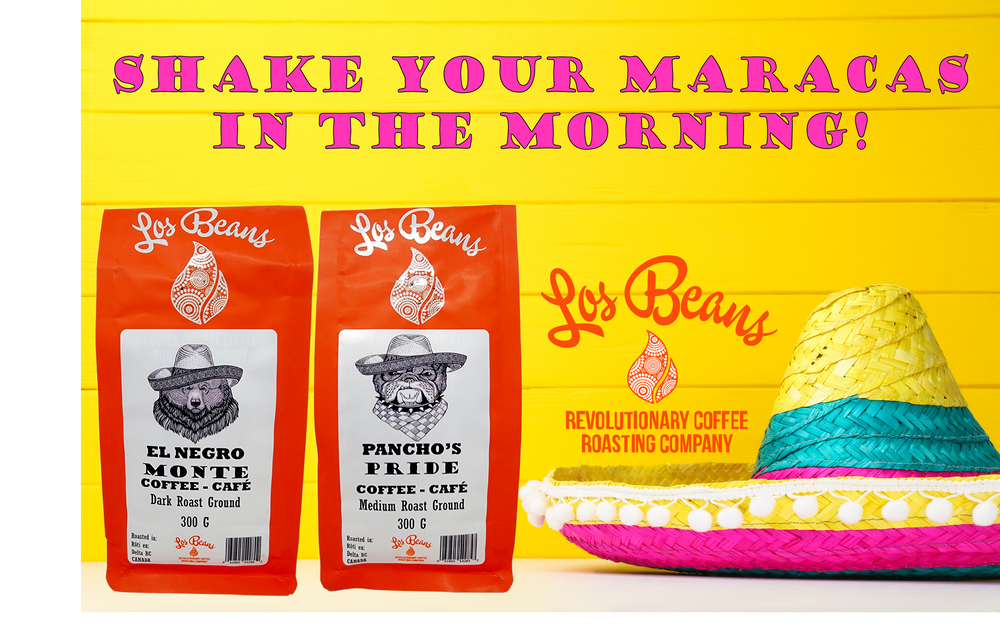Los Beans Pancho's Pride Medium Roast 907g Ground.